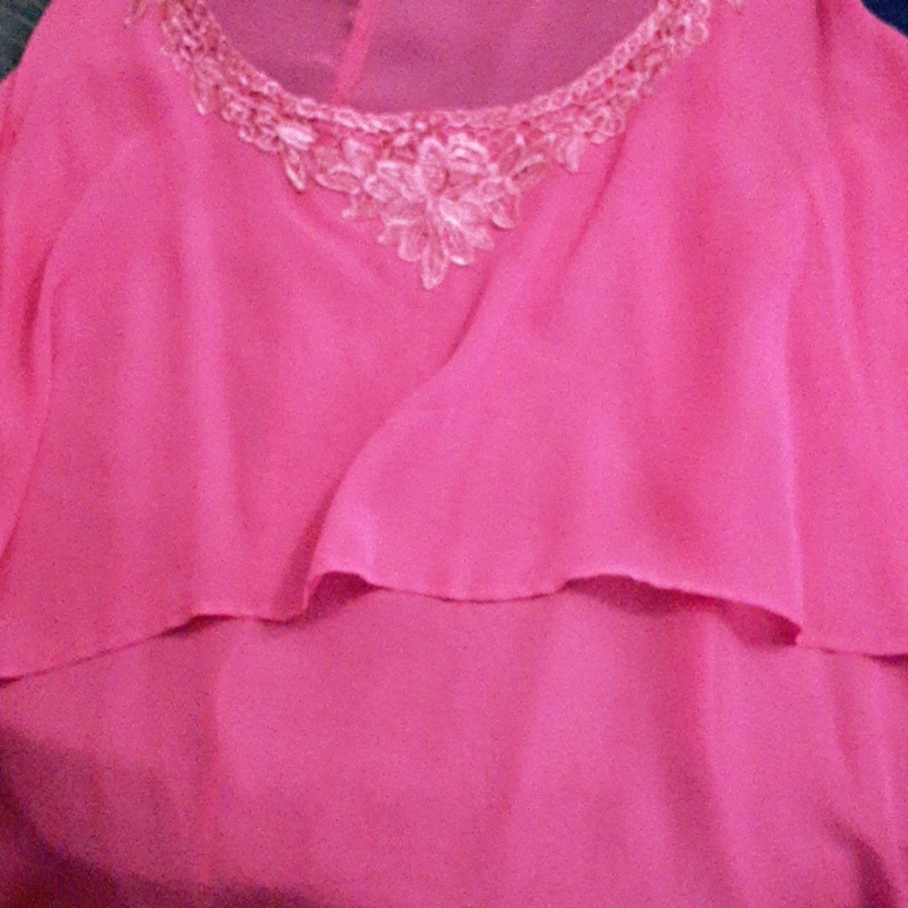 Sheer Pink Top - Picture 3 of 3